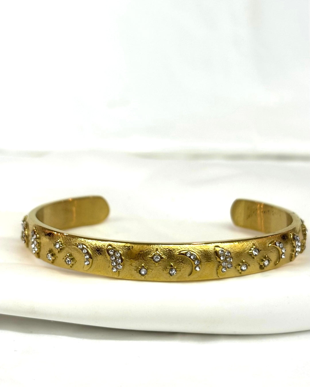 Celestial Cuff Bangle – Gold or Silver