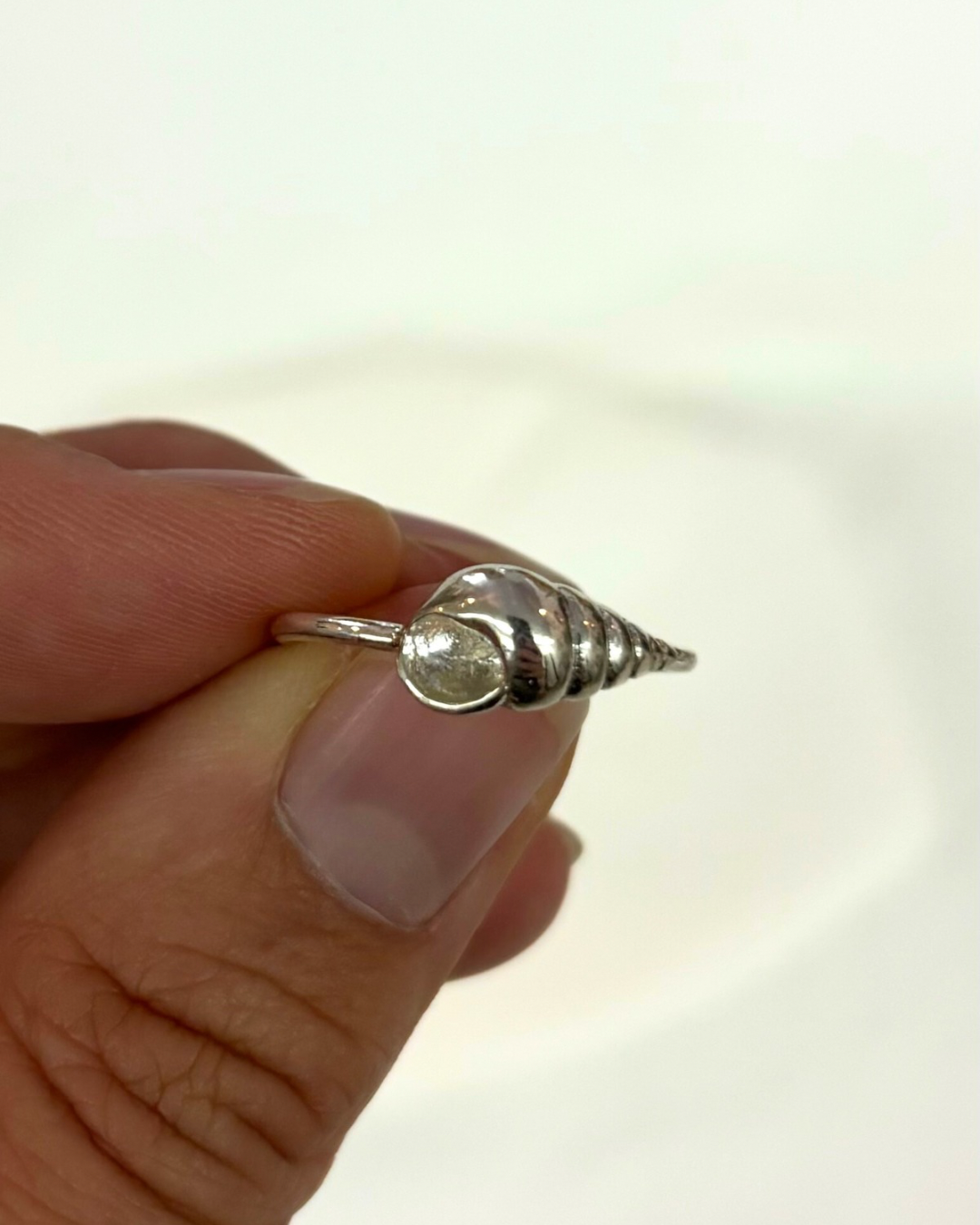 Mariner Shell Ring - Handmade