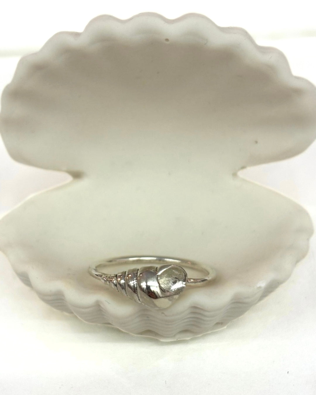 Mariner Shell Ring - Handmade