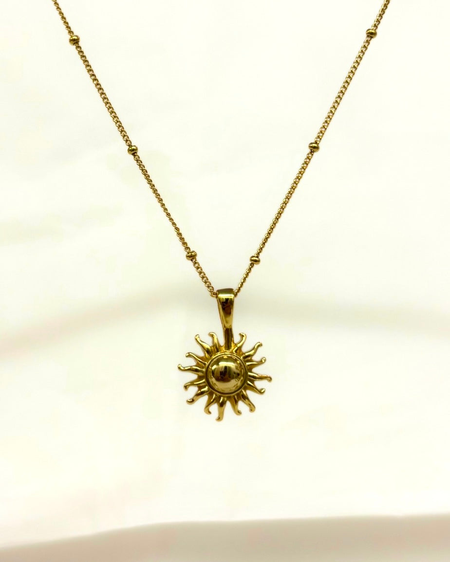 Sun Pendant Necklace