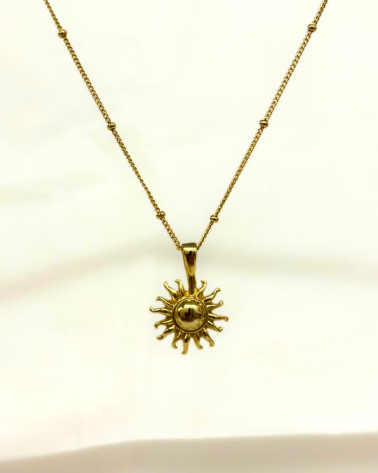 Sun Pendant Necklace