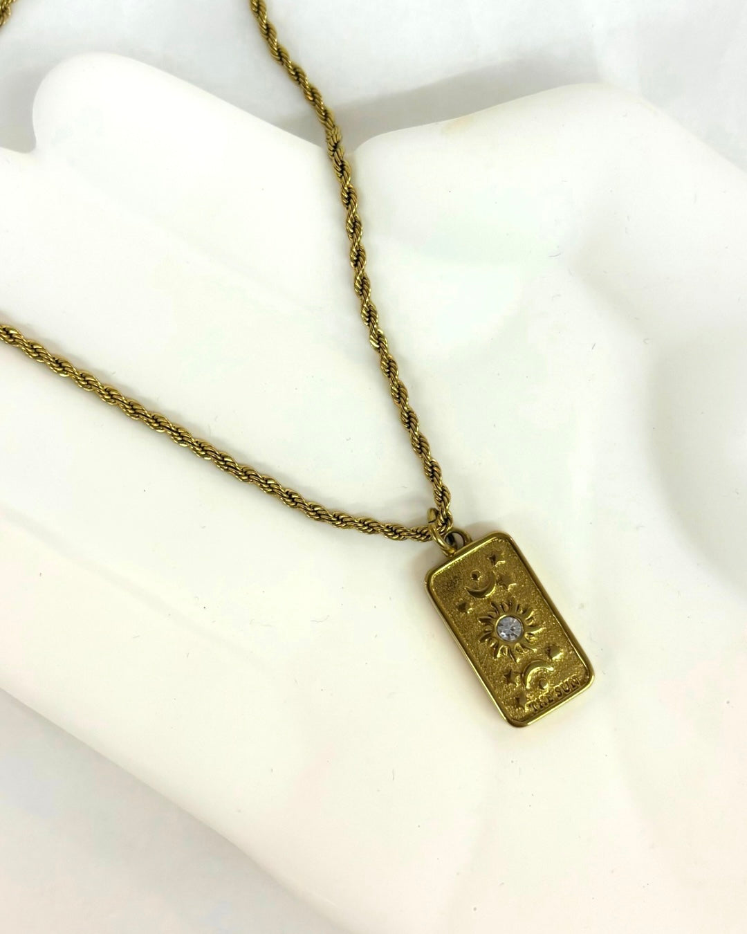 The Sun Tarot Necklace