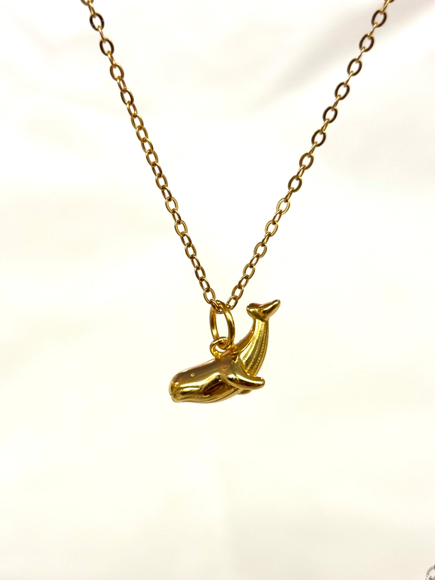 Whale Charm Necklace